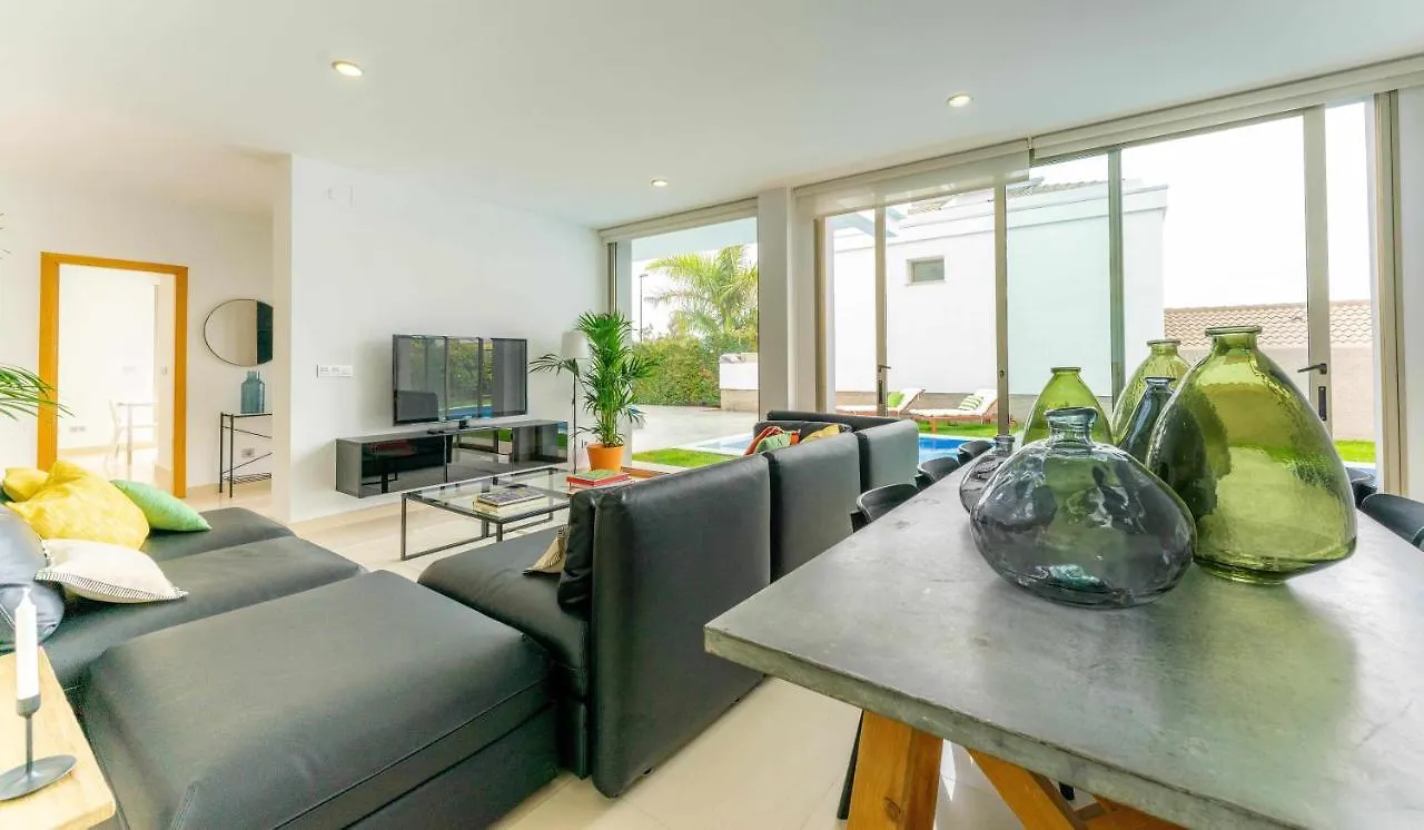 Luxury Villa Atlante Con Piscina Climatiza Privada Santa Ursula  Spain